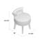 Tabouret de coiffeuse en bois massif-132908438