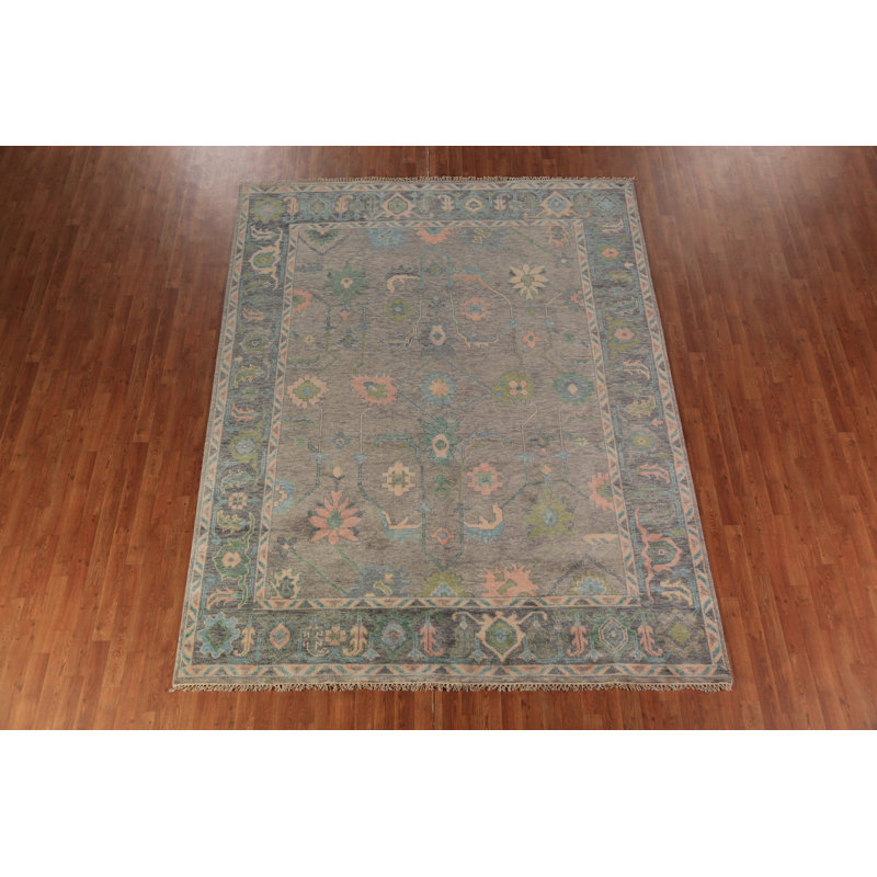 Tapis indien fait à la main Oushak 8 x 10