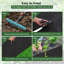 Heavy Duty Woven Weed Barrier Fabric – 5ft x 300ft (1.52m x 91.44m), 5oz, Permeable Landscape Ground Cover – Professional Geotextile for Driveways, Gardens, Patios & Flower Beds