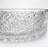 Stadium 16" Clear Round Glass Vessel Bathroom Sink with Crystal Pattern - Timeless Collection-100634370