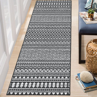 Tapis antidérapant et lavable Boho
