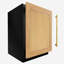 XO 24 inch Solid Panel Overlay 46 Bottle Dual-Zone Built-in Wine Refrigerator-1826454127