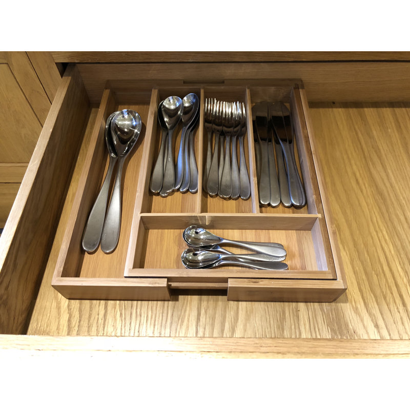 Bamboo Flatware Caddy