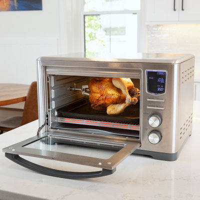 Kenmore 25 Qt. 11 in 1 Digital Air Fryer Convection Toaster Oven Rotisserie -  KKTOAF25SS