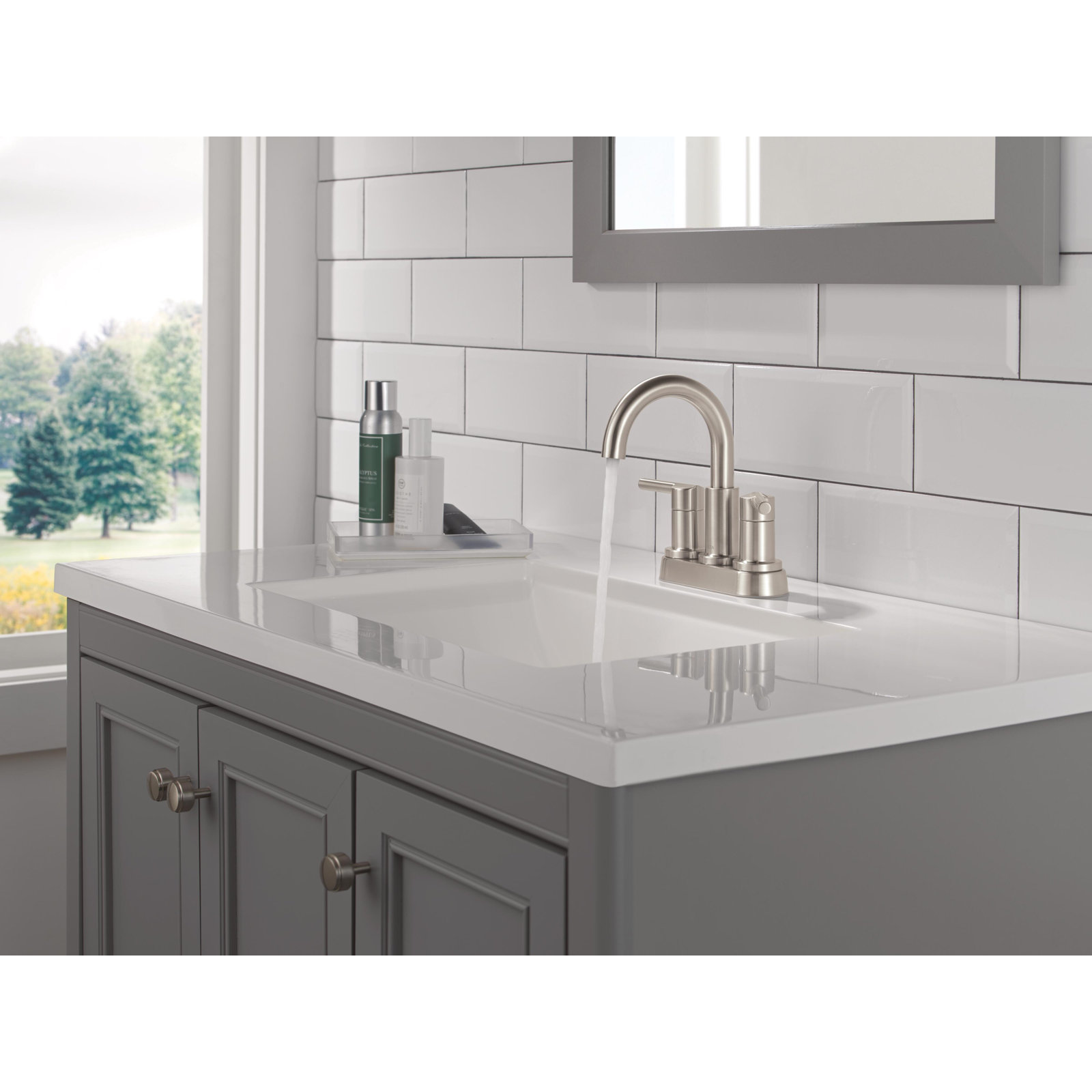 Nicoli Centerset Faucet with Drain