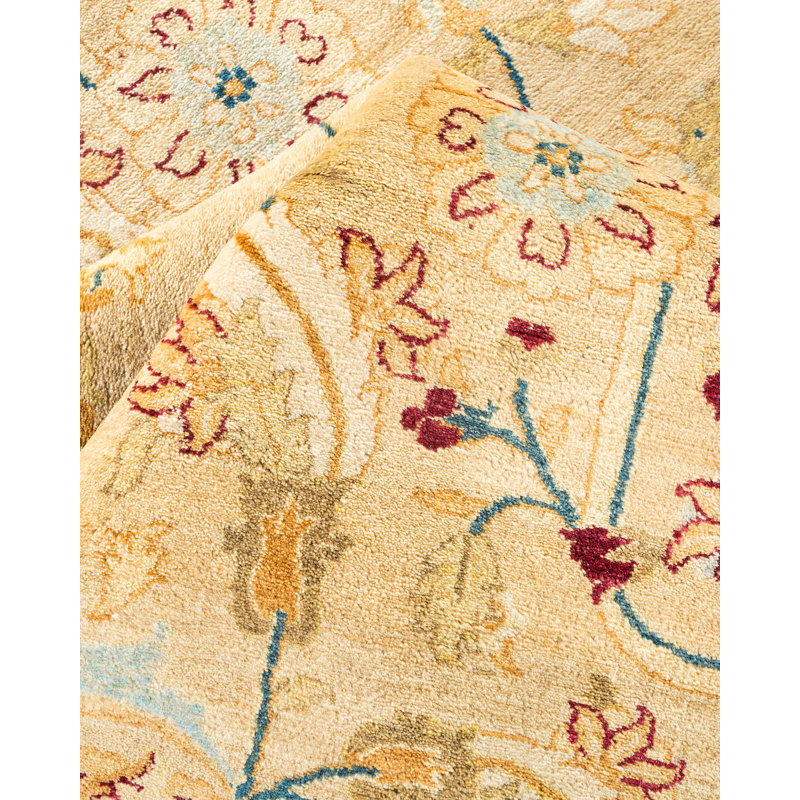 Classic One-of-a-Kind 6' 2" x 8' 10" Hand Knotted Area Rug