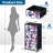 4 Drawer Dresser for Bedroom, Narrow Chest of Drawers, Wooden Top and Study Iron Frame 18"x37.5"-(WxH)
