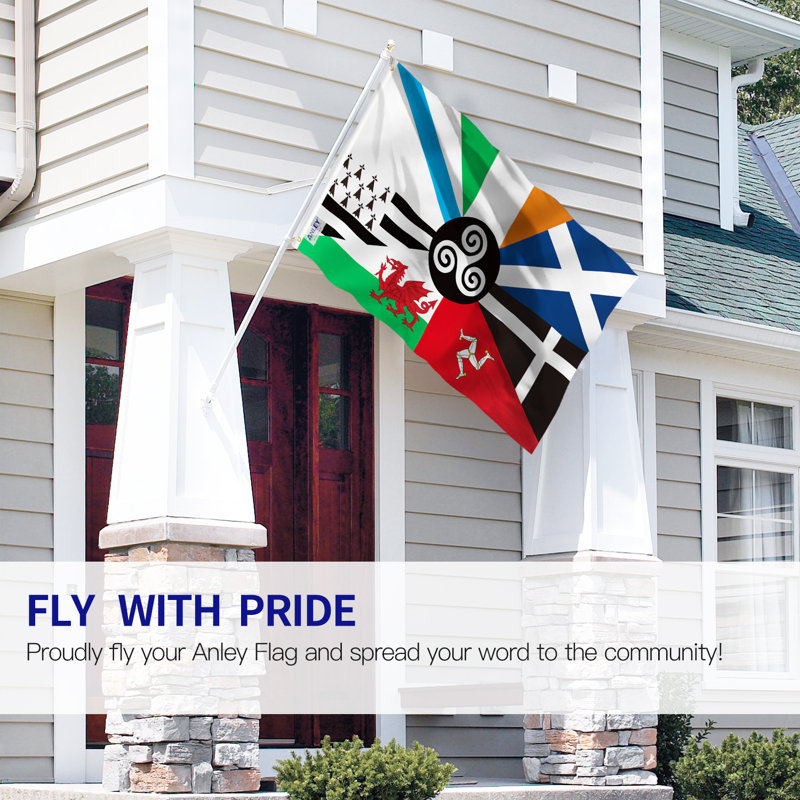 Celtic Nations Polyester 36" x 60" House Flag