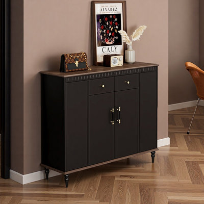 Grande armoire à chaussures tendance avec rangement