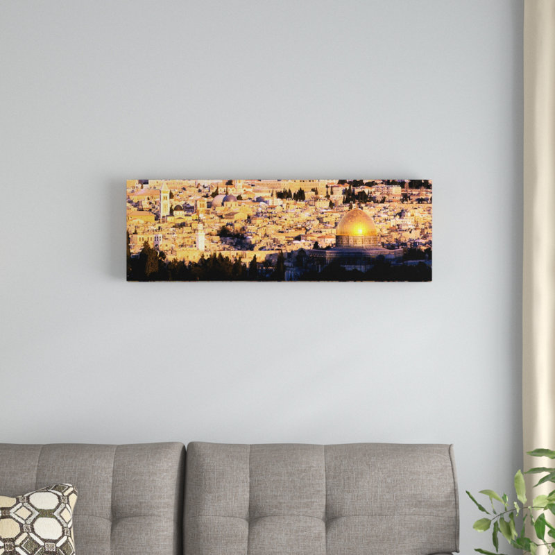 Reproduction de photo sur toile, H 12 po x l 36 po x P 1,5 po, Toile avec cadre noir