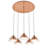 Muspelheim 5 - Light Copper Dome Pendant