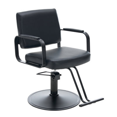 360° Rotatable Adjustable Salon Chair with Footrest