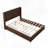Solid Wood Platform Bed Frame-1703093850-1703093851