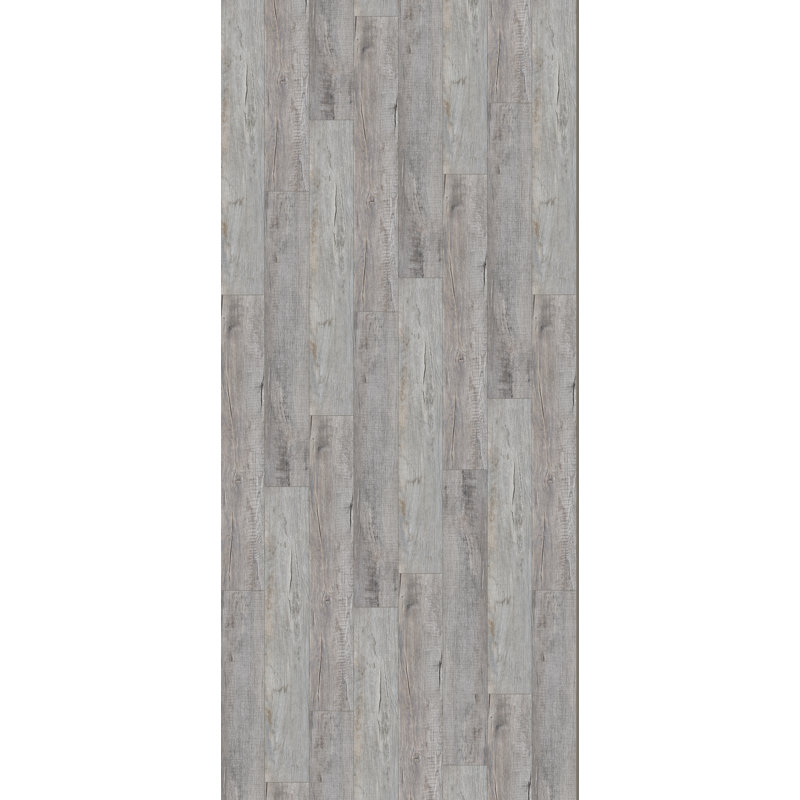 4.7mm Thick 7'' W x 48'' L Oak Vinyl Plank, Snowy Mountain
