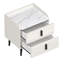 Table de chevet avec 2 tiroirs Nightstands-474187883