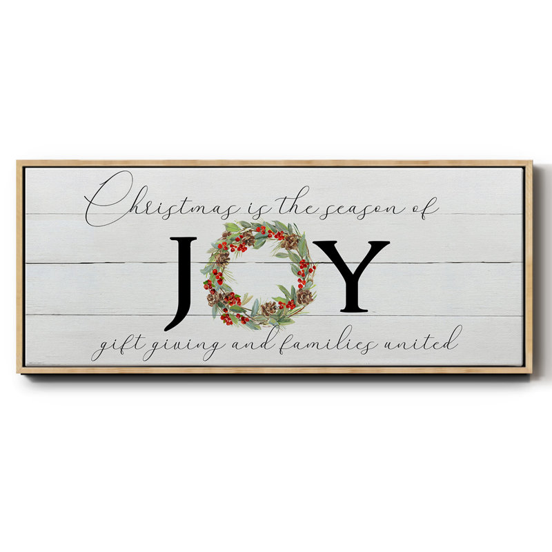 Season of Joy - toile encadrée