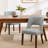 Upholstered Solid Wood Dining Side Chair-1558401751