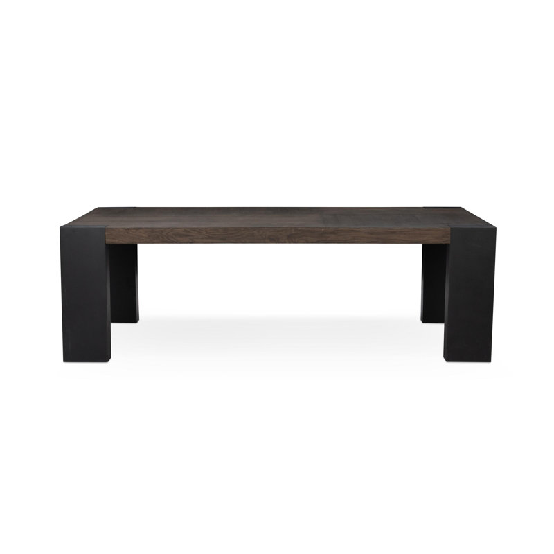 Deaven Rectangular Solid Wood Dining Table