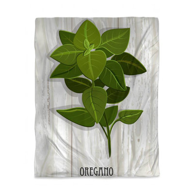 Oregano on Wood Kitchen Duvet Cover | Home Decor Bedding