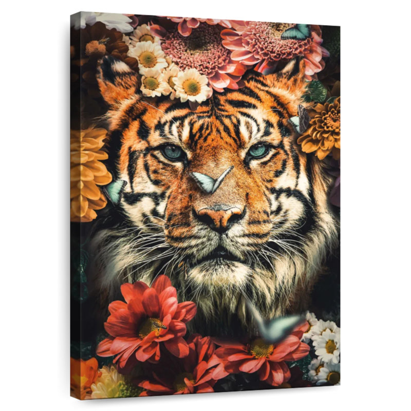Brampt WK Tiger, 24" H x 16" W