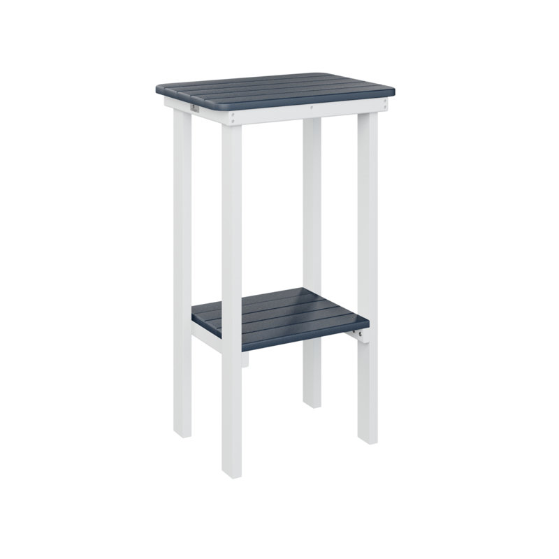 Berlin Gardens Rectangle Coffee Table, 32.5" H x 20.5" W x 15" D, Navy Blue