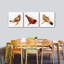 " Tiny Birds Multi Piece Canvas Print " 3 - Pieces-93061076