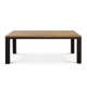 Morones Rectangular Reclaimed Teak 6 Person Indoor Outdoor Dining Set