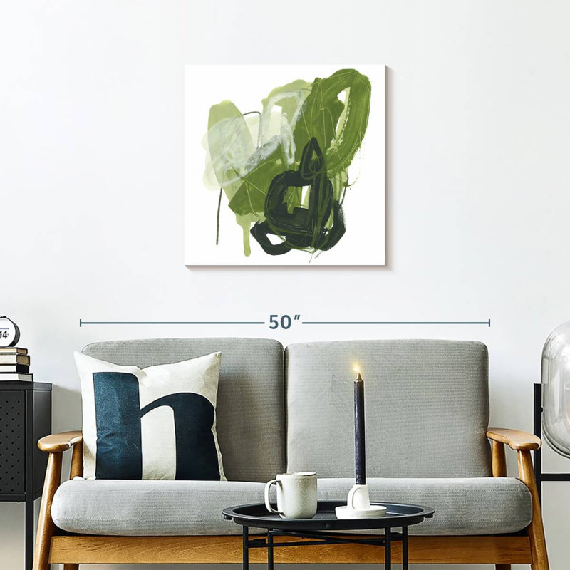 Jade Schematic I, 24" H x 24" W
