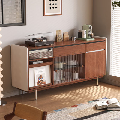 Retro minimalist high-end sideboard