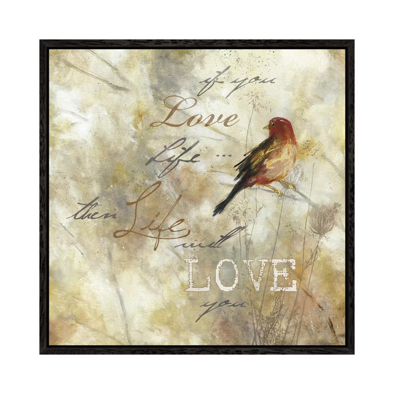 Nature Notation II by Carol Robinson - Print on Canvas, 93.98 cm H x 93.98 cm W, Black Framed