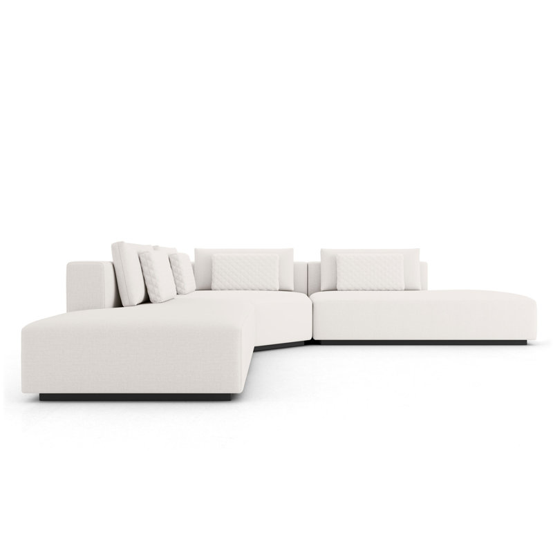 Canapé modulaire réversible de 130 po de largeur