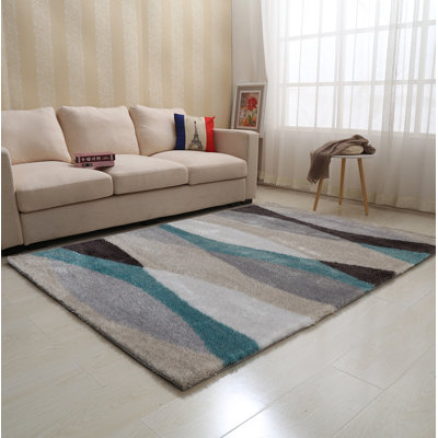 Soft Pile Hand Tufted Shag Area Rug
