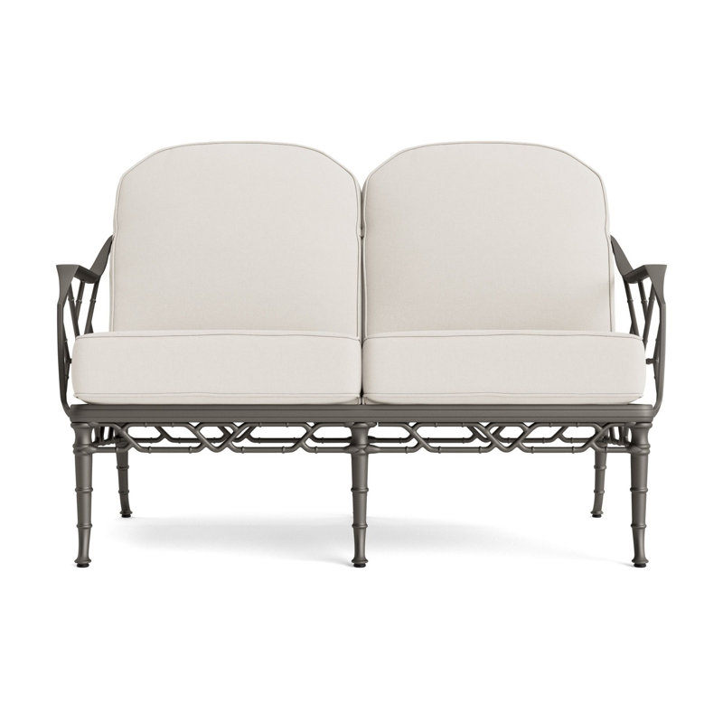 Calcutta Outdoor 2 - Seat Loveseat, Fusion Natural, Mica