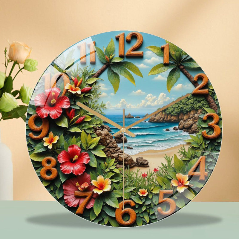 Horloge murale 12 po