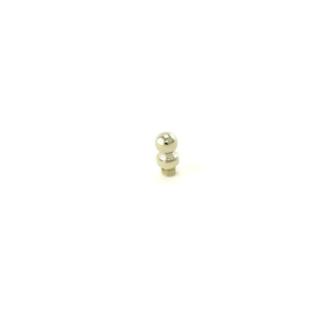 Bright Nickel Ball Tip Finial Pair for Door Hinges