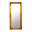 Miroir sur pied rectangulaire baroque doré orné de 180 cm (71 po), miroir vintage sur pied avec cadre doré sculpté