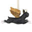 Boston Terrier Dog Angel Holiday Ornament