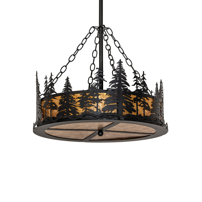 Rustic Lodge 4 - Light Pendant