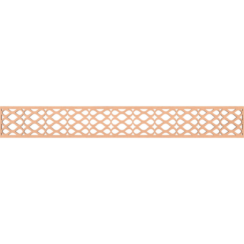 Moulure de panneau Somerset, H 6 po x l 46,5 po x P 0,25 po, Aulne