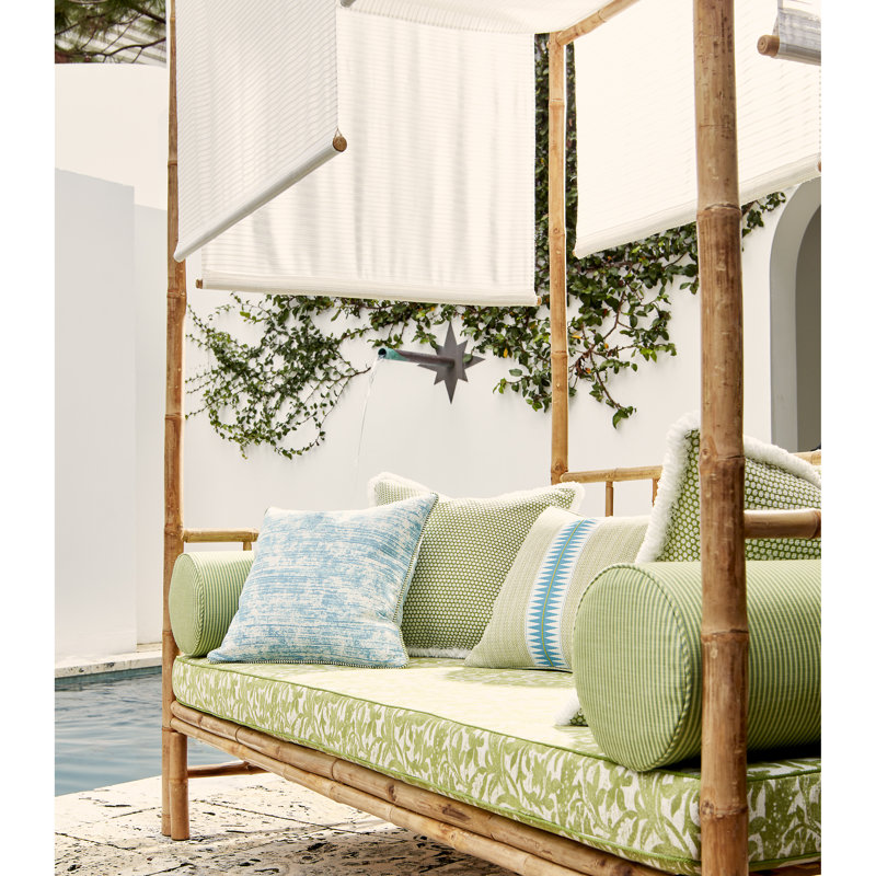 Isola Amalfi Weave Fabric, Caribe