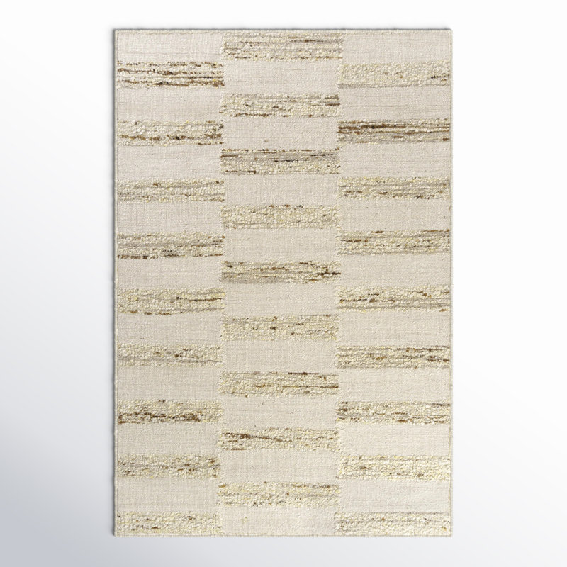 Garvin Checkered Indoor Rug, Rectangle 2' x 3'