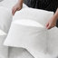 Chaise rembourrée en tissu de lin Kay-1810920757