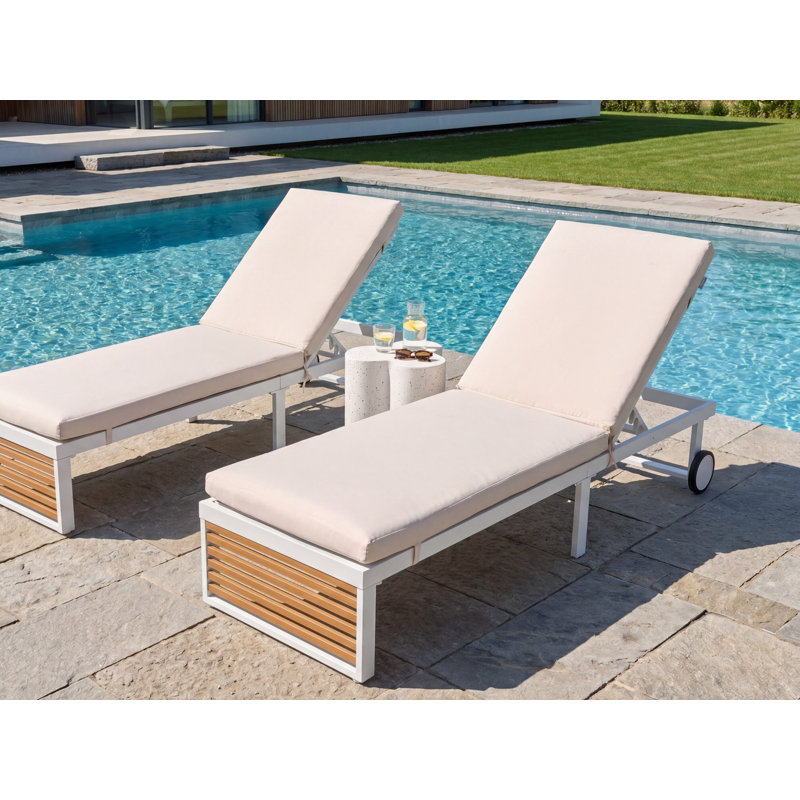 VERDELLO 190cm Long Sun Lounger