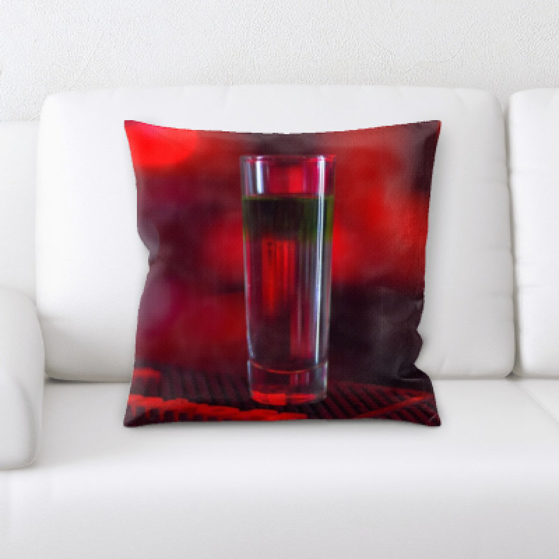 Microsuede Reversible Throw Pillow