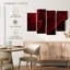 Harnek rouge, poinsettias bractées-108895721
