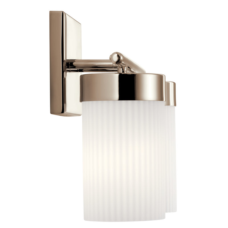 Ciona 2 - Light Vanity Light, Polished Nickel