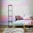 63.6" Floor Lamp With Shelves 5 Tiers Multicolor RGB Led Lamp  App Control Standing Lamp For Living Room Home Deco