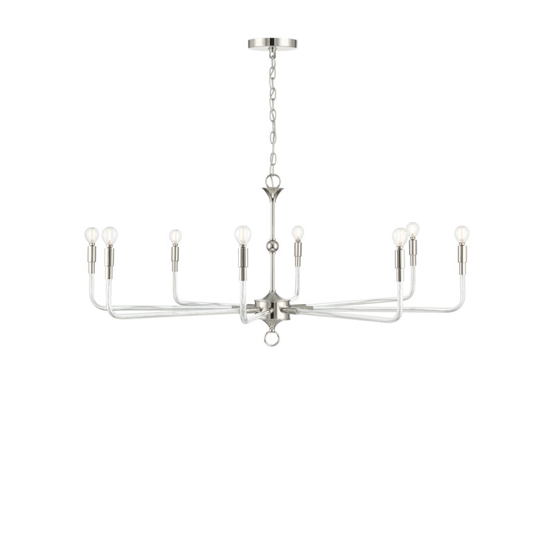 8 - Light LED Chandelier