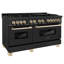 ZLINE Autograph 60" Legacy Dual Fuel Range-2053924071