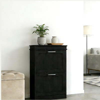 Slim Hallway Storage Organizer, Shoe Storage Cabinet